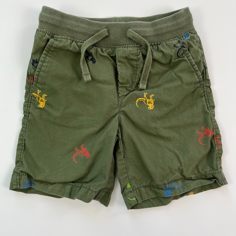 GAP Olive Green Dino Shorts